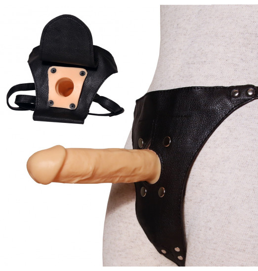 Универсальный страпон харнесс с регулируемыми ремешками - 17 см. Универсальный страпон харнесс с регулируемыми ремешками - 17 см.