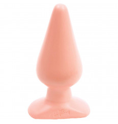 Анальная пробка телесного цвета Butt Plugs Smooth Classic Large - 14 см.