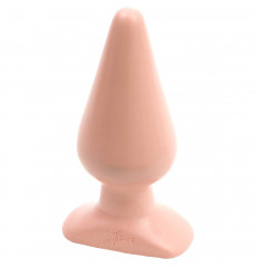 Анальная пробка телесного цвета Butt Plugs Smooth Classic Large - 14 см.