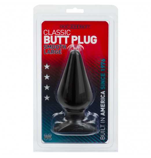 Анальная пробка Butt Plugs Smooth Classic Large - 14 см. Анальная пробка Butt Plugs Smooth Classic Large - 14 см.