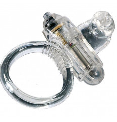 Кольцо эрекционное с микровибратором для стимуляции клитора