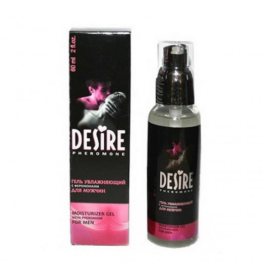 Увлажняющий гель с феромонами для мужчин DESIRE - 60 мл.