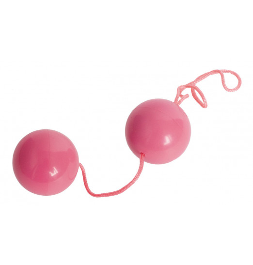 Розовые вагинальные шарики BI-BALLS