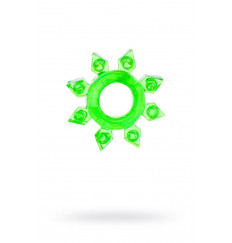 Зеленое эрекционное кольцо-звезда