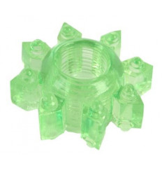 Зеленое эрекционное кольцо-звезда