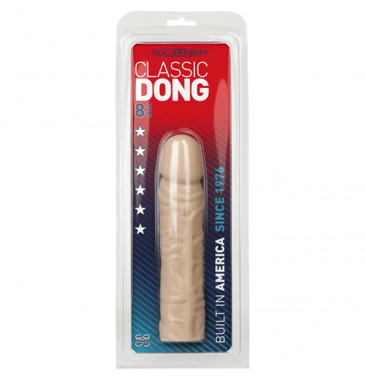 Классический телесный фаллос с рельефом Classic 8 Dong - 20,3 см. Классический телесный фаллос с рельефом Classic 8 Dong - 20,3 см.