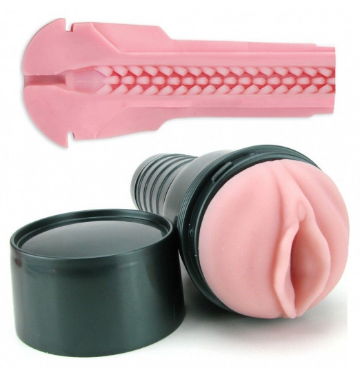 Мастурбатор-вагина Fleshlight - Vibro Pink Lady Touch с вибрацией