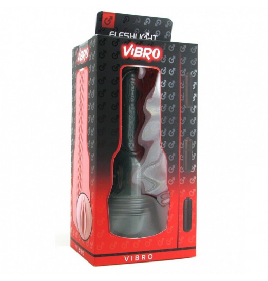 Мастурбатор-вагина Fleshlight - Vibro Pink Lady Touch с вибрацией