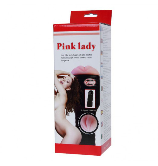 Мастурбатор с 4 уровнями вибрации и внутренним рельефом