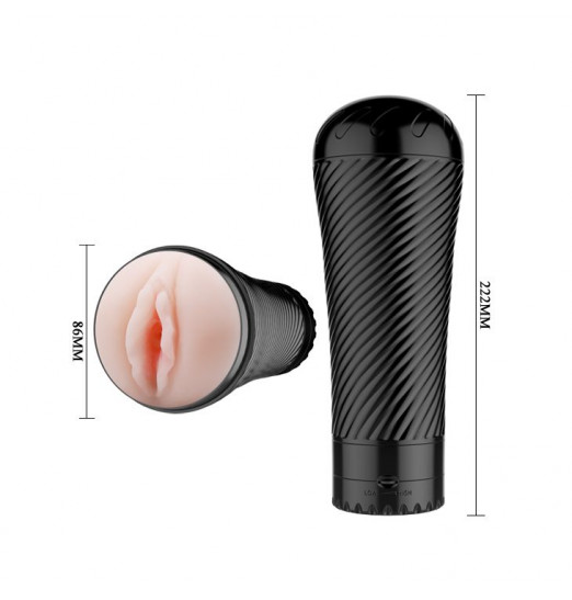 Мастурбатор-вагина с многоуровневой вибрацией Pink Pussy