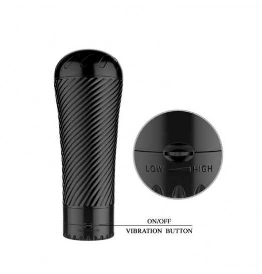 Мастурбатор-анус с многоуровневой вибрацией Pink Butt