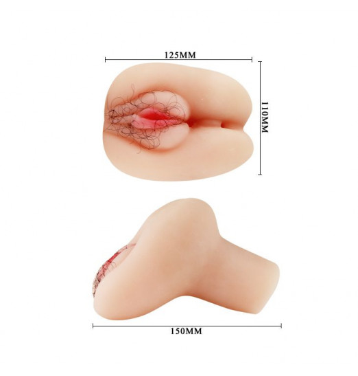 Мастурбатор вагина + анус с выносным пультом