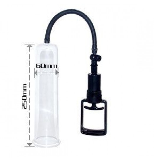 Помпа мужская со вставкой в виде вагины - 25 см.