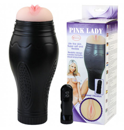 Мастурбатор-вагина с 4 уровнями вибрации