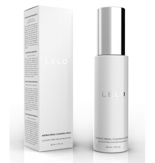 Антибактериальный очищающий спрей LELO - 60 мл.