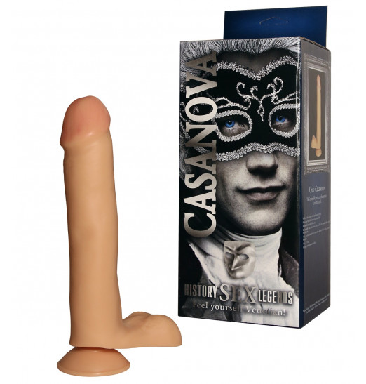 Фаллоимитатор на присоске  Казанова  - 23 см.