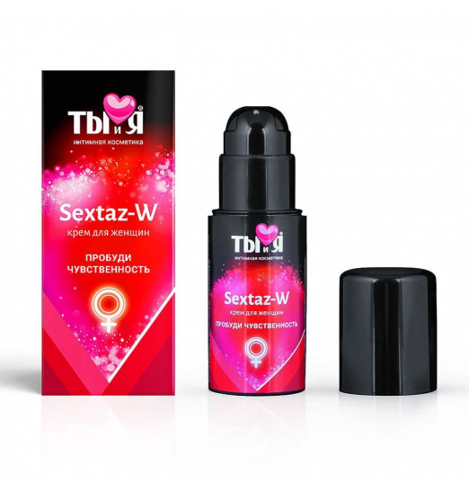 Крем Sextaz-W с возбуждающим эффектом для женщин - 20 гр.
