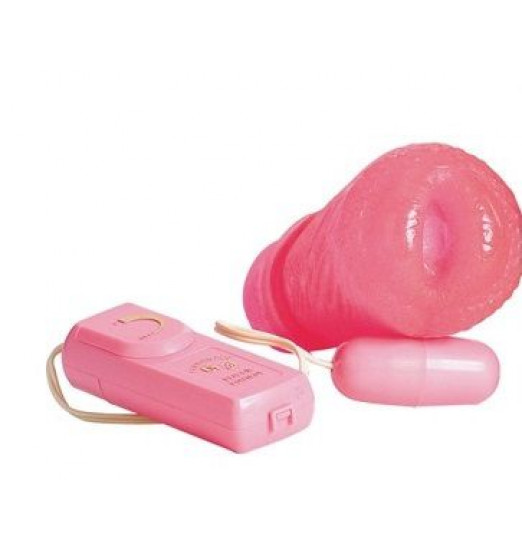 Вагина-девственница с вибрацией и выносным пультом A VIRGIN LITTLE MISS KITTY