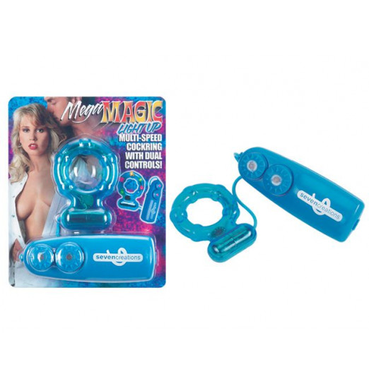 Эрекционное кольцо с вибратором Light Up