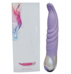 Фиолетовый вибратор Mantra из серии VIBE THERAPY - 19 см.