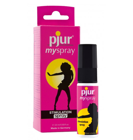 Возбуждающий женский спрей pjur MYSPRAY - 20 мл.