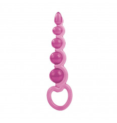 Упругая гибкая розовая цепочка BASIC