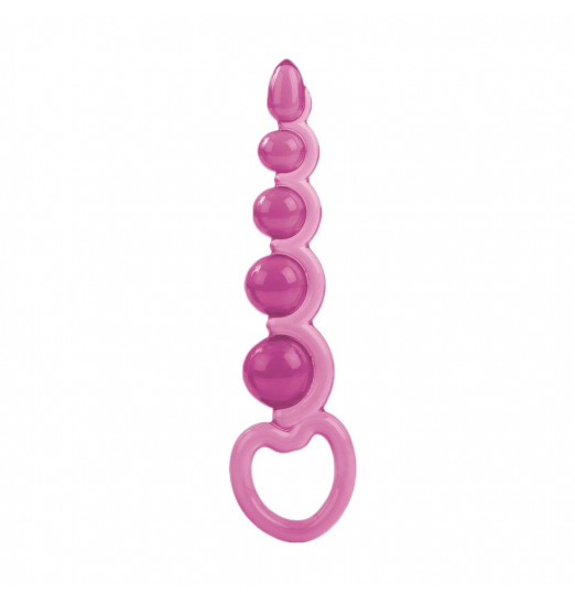 Упругая гибкая розовая цепочка BASIC