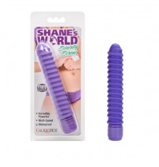 Фиолетовый спиральный вибратор Sorority Screw - 12,75 см.