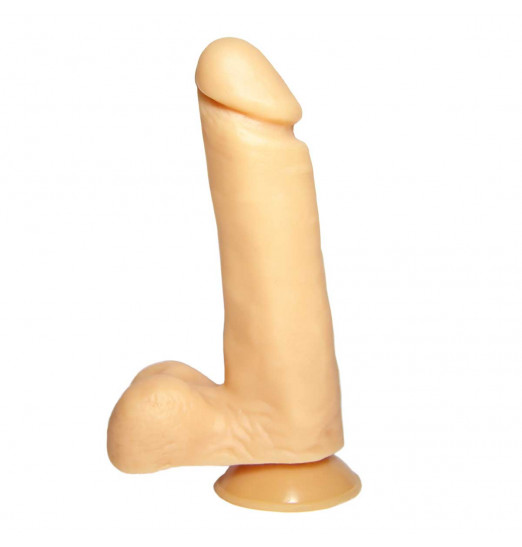 Фаллоимитатор №1 с присоской - 19 см.