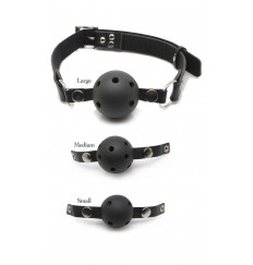 Система кляпов из 3 шариков Ball Gag Training System