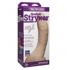 Реалистичная насадка Vac-U-Lock Realistic Stryker - 22,86 см.