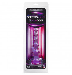 Фиолетовая анальная ёлочка SpectraGels Purple Anal Tool - 17,5 см.
