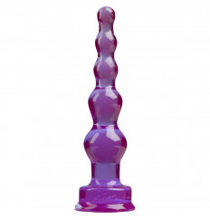 Фиолетовая анальная ёлочка SpectraGels Purple Anal Tool - 17,5 см.
