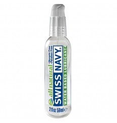Гипоаллергенный лубрикант Swiss Navy All Natural Water Base Lubricant - 59 мл.