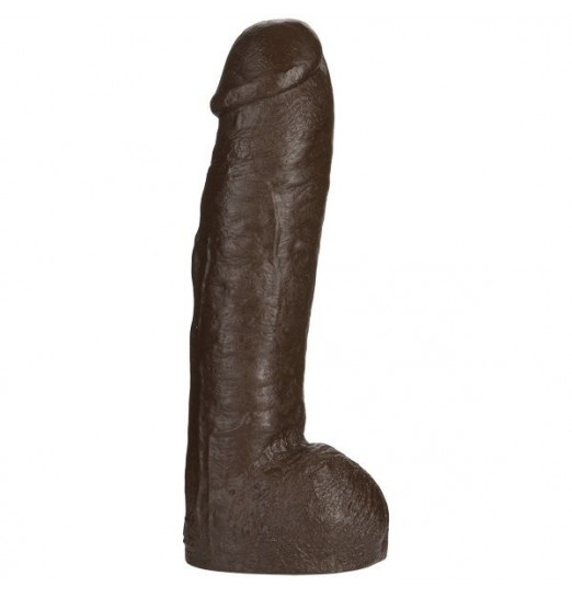 Большая насадка для трусиков Vac-U-Lock Realistic Hung - 31,7 см.