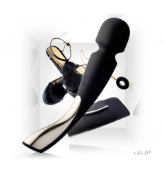 Профессиональный массажер Smart Wand Medium черного цвета