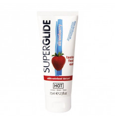 Гель на водной основе с ароматом клубники - 75 мл. Гель на водной основе с ароматом клубники - 75 мл.