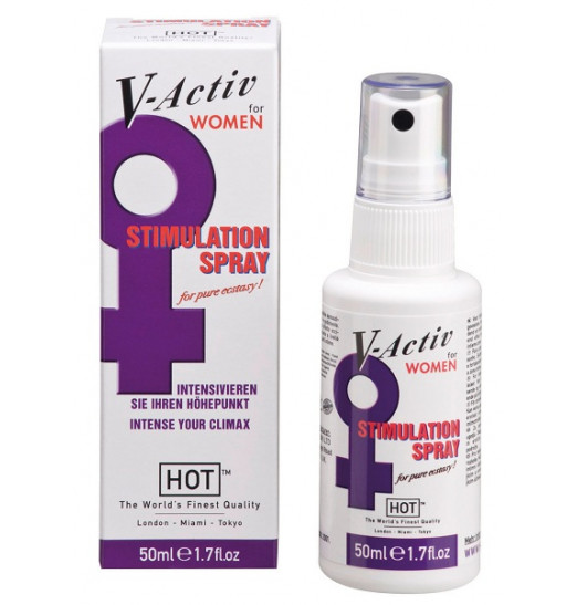 Стимулирующий спрей для женщин V-activ - 50 мл. Стимулирующий спрей для женщин V-activ - 50 мл.