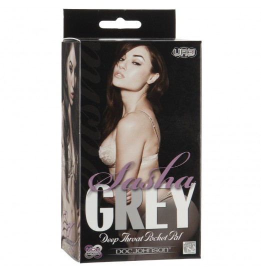 Мастурбатор-ротик с язычком SASHA GREY