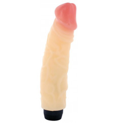 Мягкий вибромассажер-реалистик  Реальный  - 22 см.