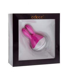 Розовый клиторальный массажер Totoro