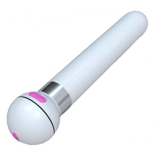 Водонепроницаемый белый вибратор Touch Vibe - 20,5 см. Водонепроницаемый белый вибратор Touch Vibe - 20,5 см.