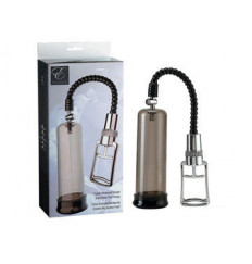 Черная вакуумная помпа с насосом - 21,5 см.