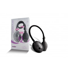 Чёрная вакуумная помпа для клитора