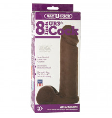 Насадка-реалистик Vac-U-Lock 8  ULTRASKYN Cock - 20,6 см.
