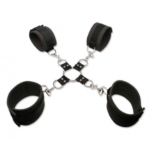 Наручники и наножники с фиксацией Extreme Hog-Tie Kit