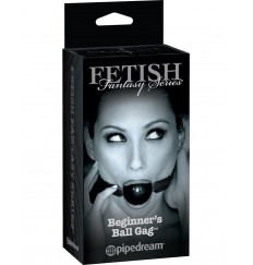 Черный кляп-шар Beginner s Ball Gag