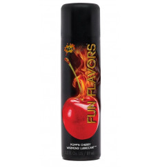 Разогревающий лубрикант Fun Flavors 4-in-1 Popp n Cherry с ароматом вишни - 89 мл.