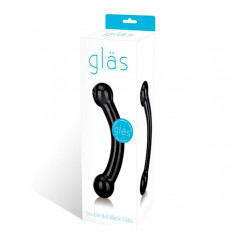 Стеклянный двусторонний стимулятор простаты, 14 см.