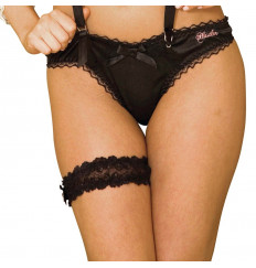 Ажурная подвязка на ножку Hustler